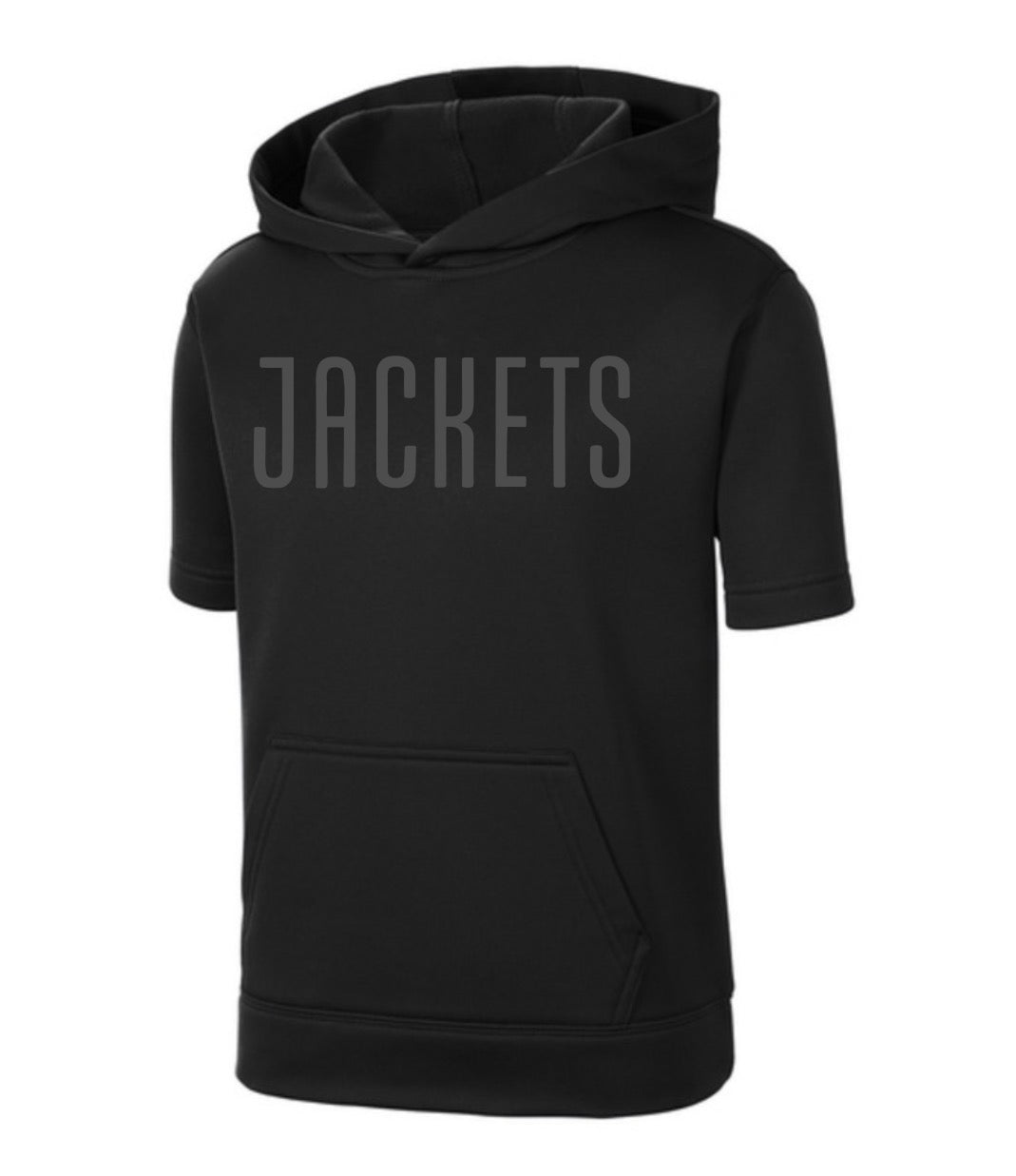 Sport-Tek Sport-Wick Fleece Short Sleeve Hooded Pullover