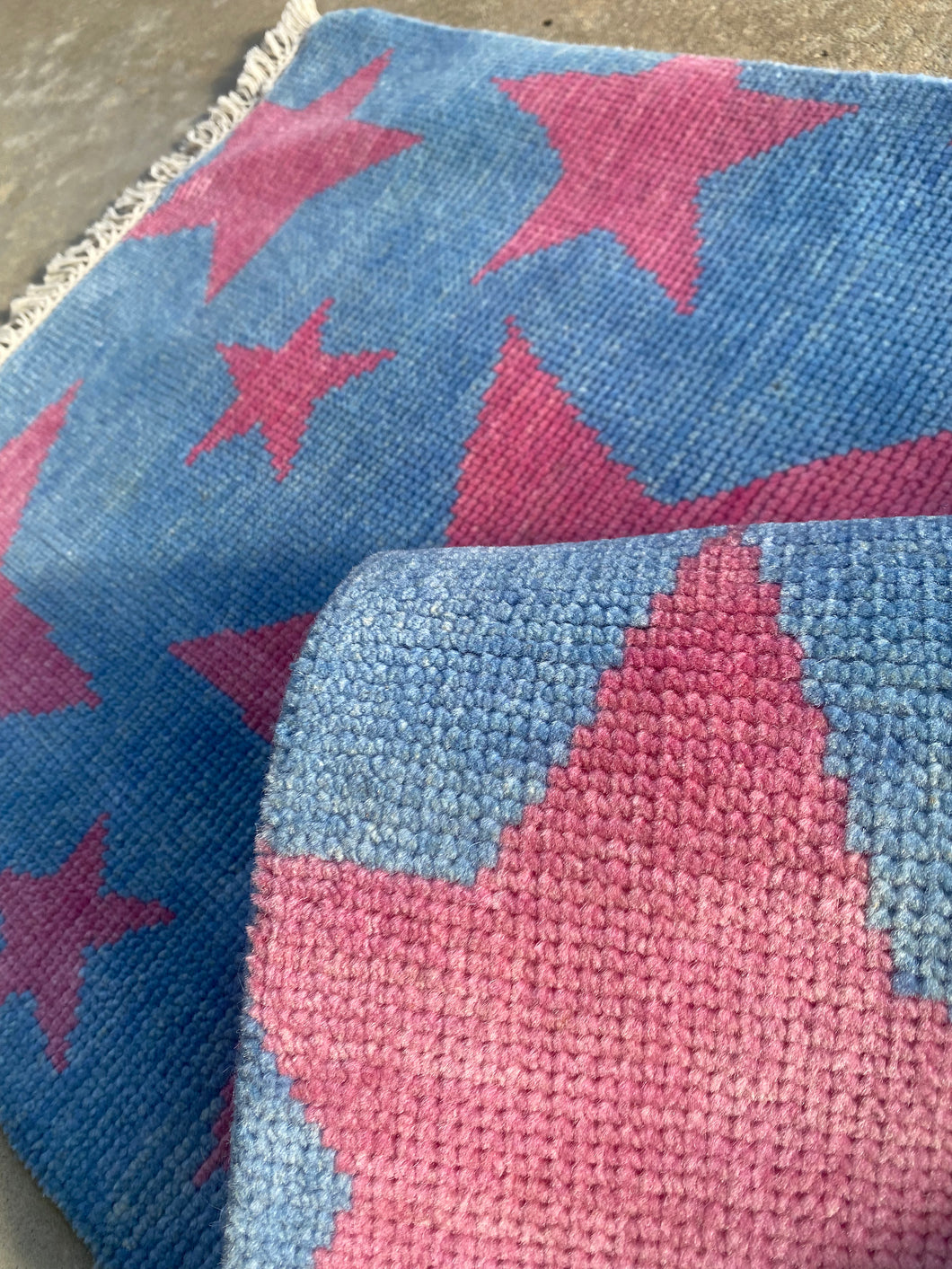 Cotton Candy Star rug